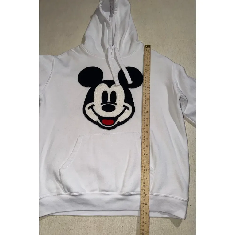 Disney women’s white hoodie embroidered knitted hoodie - Picture 4 of 9
